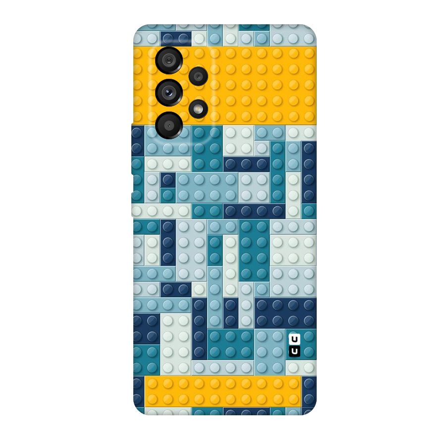Blocks Blues Original Polycarbonate Back Case for Galaxy A53 5G