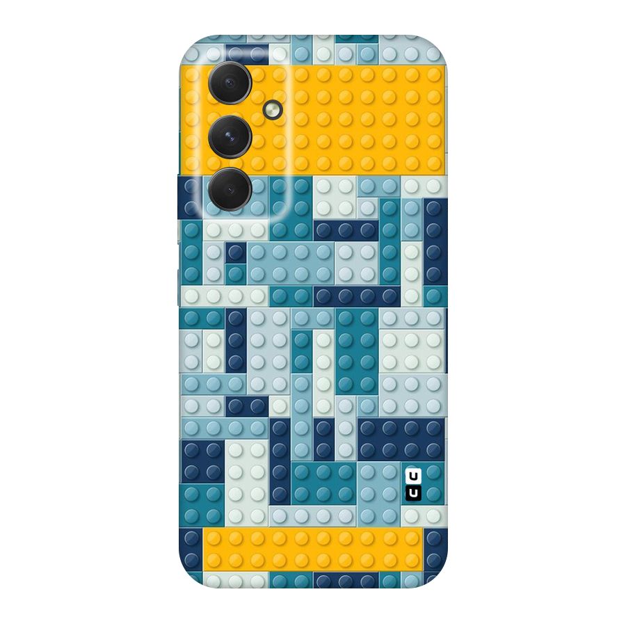 Blocks Blues Original Polycarbonate Back Case for Galaxy A54