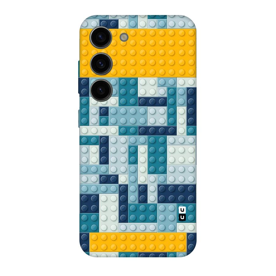 Blocks Blues Original Polycarbonate Back Case for Galaxy S23