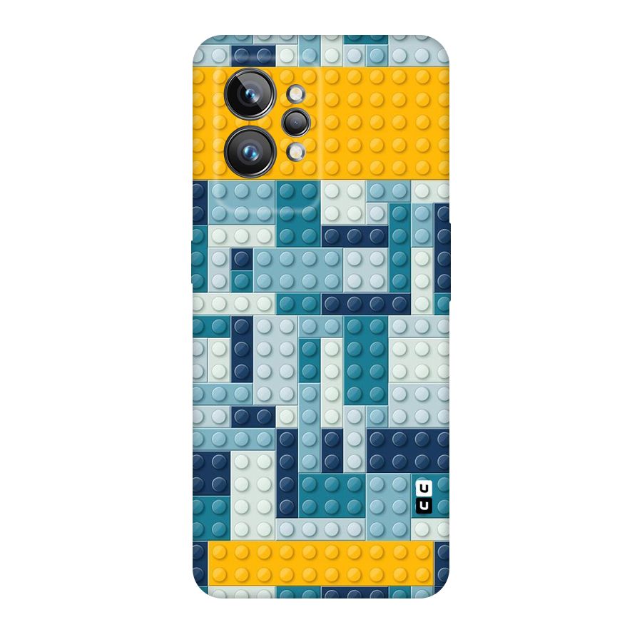 Blocks Blues Original Polycarbonate Back Case for Realme GT2 Pro