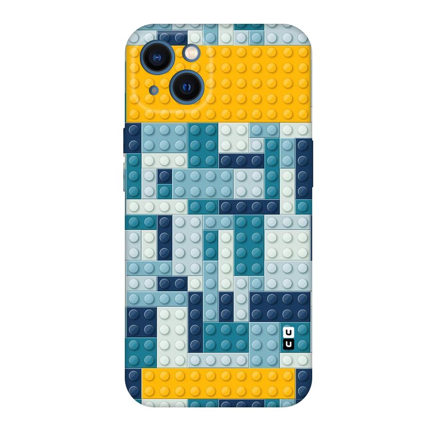 Blocks Blues Original Polycarbonate Back Case for iPhone 13