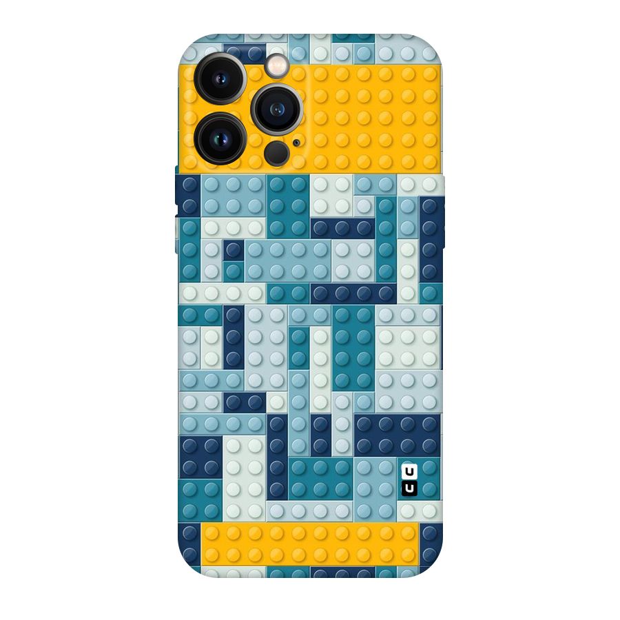 Blocks Blues Original Polycarbonate Back Case for iPhone 13 Pro Max