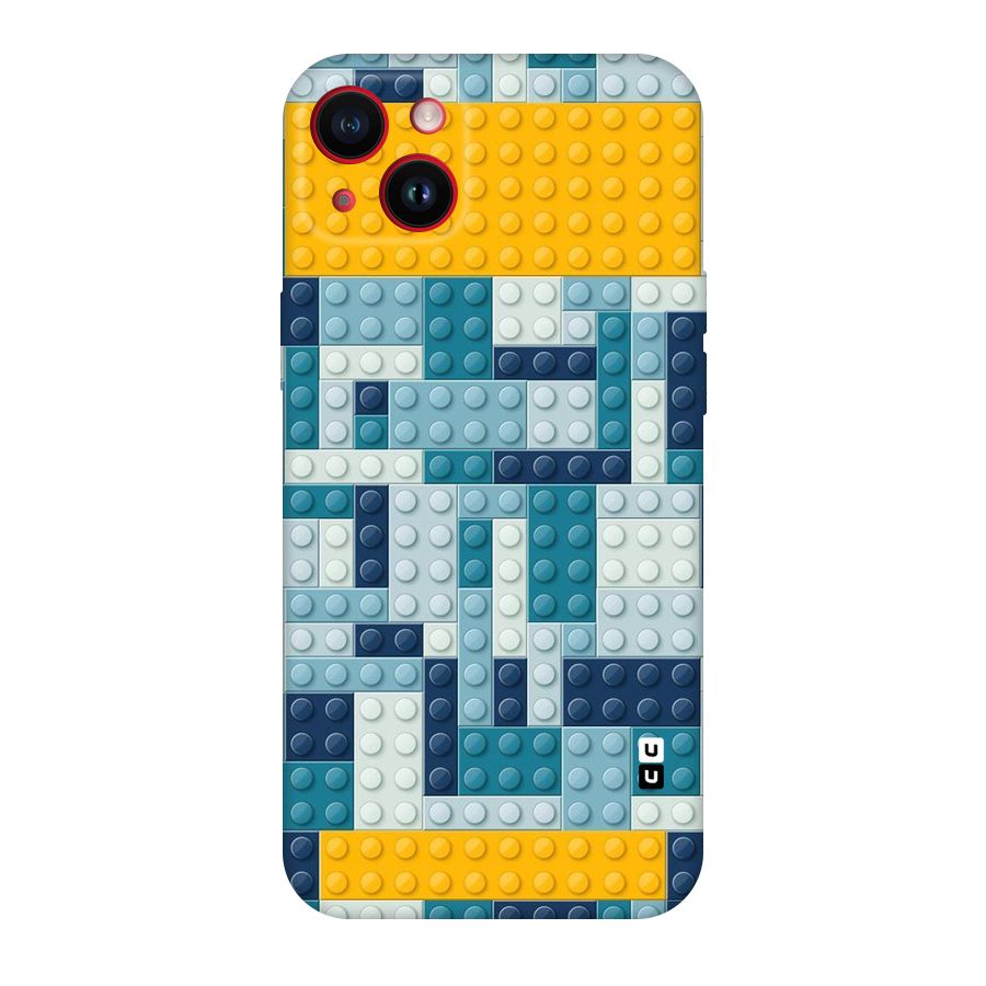 Blocks Blues Original Polycarbonate Back Case for iPhone 14 Plus