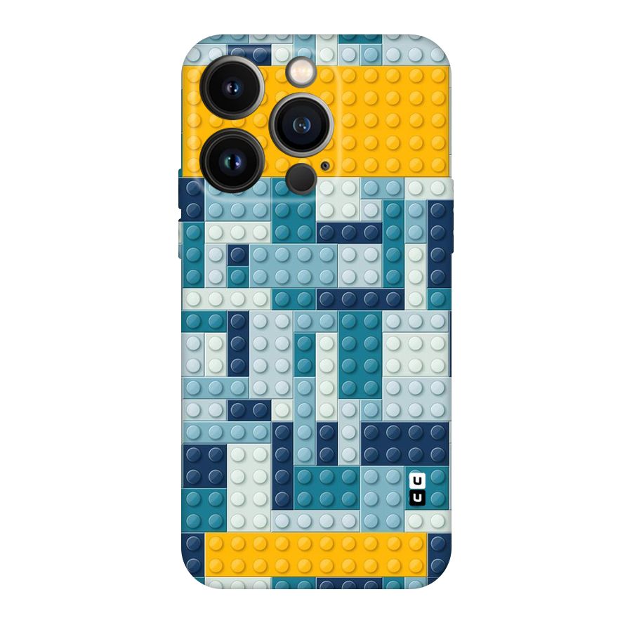 Blocks Blues Original Polycarbonate Back Case for iPhone 14 Pro