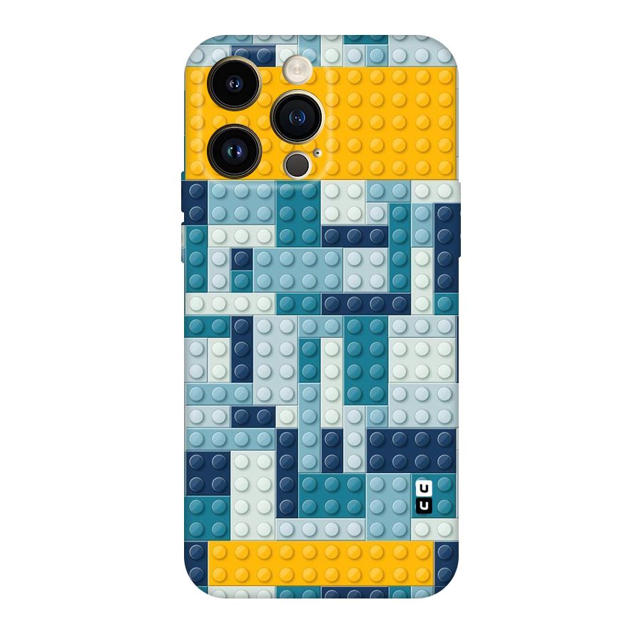 Blocks Blues Original Polycarbonate Back Case for iPhone 14 Pro Max