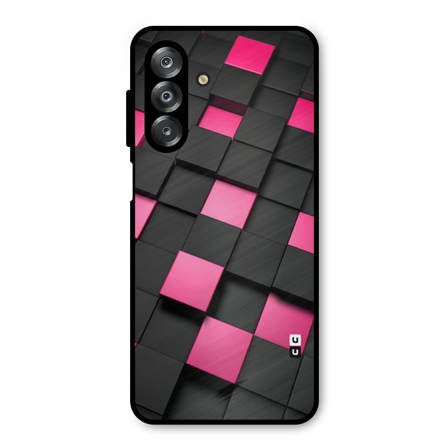 Blocks Diagonal Metal Back Case for Galaxy A26