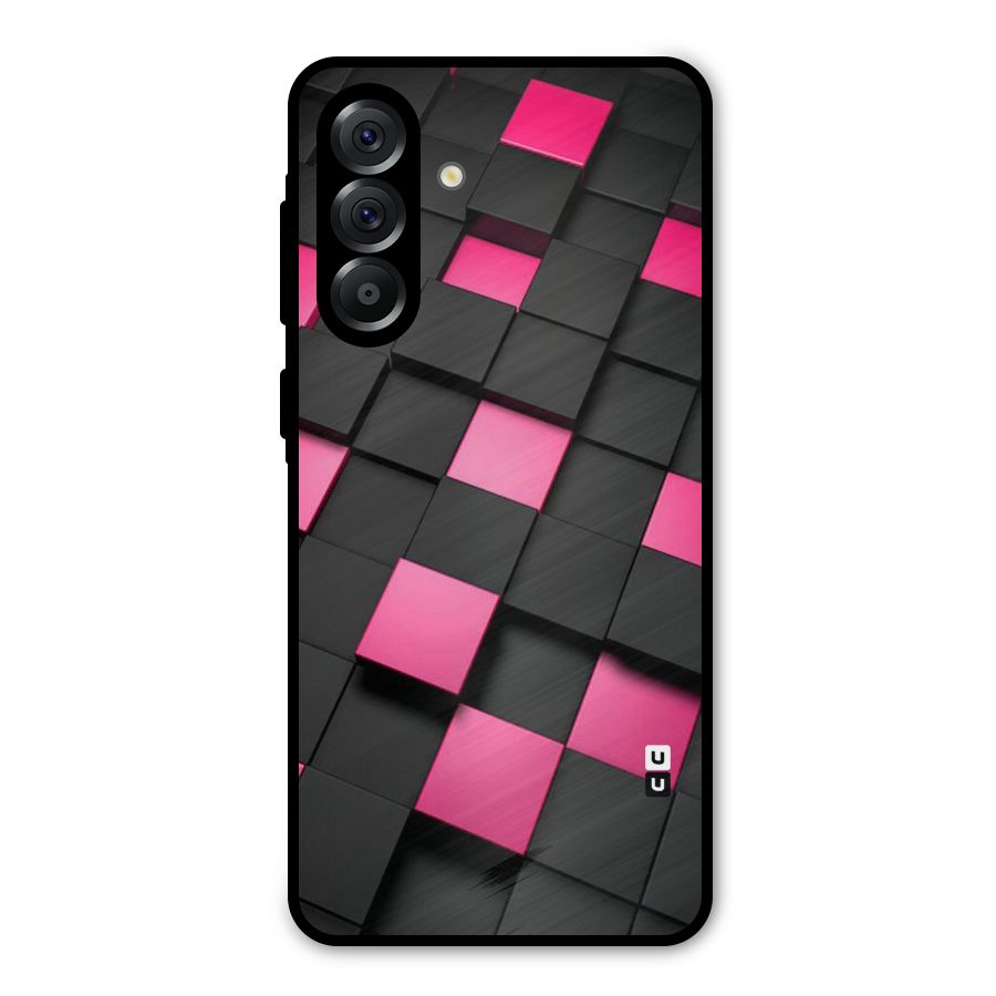 Blocks Diagonal Metal Back Case for Galaxy A36