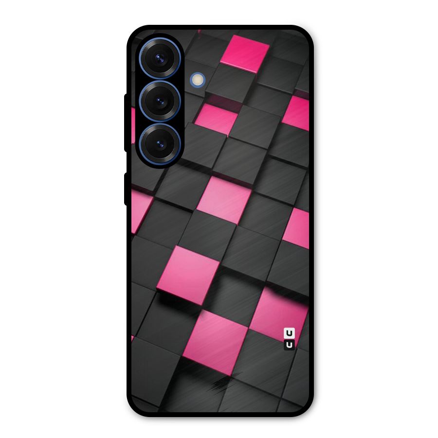 Blocks Diagonal Metal Back Case for Galaxy S25