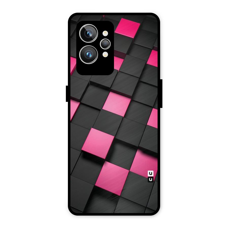 Blocks Diagonal Metal Back Case for Realme GT2 Pro