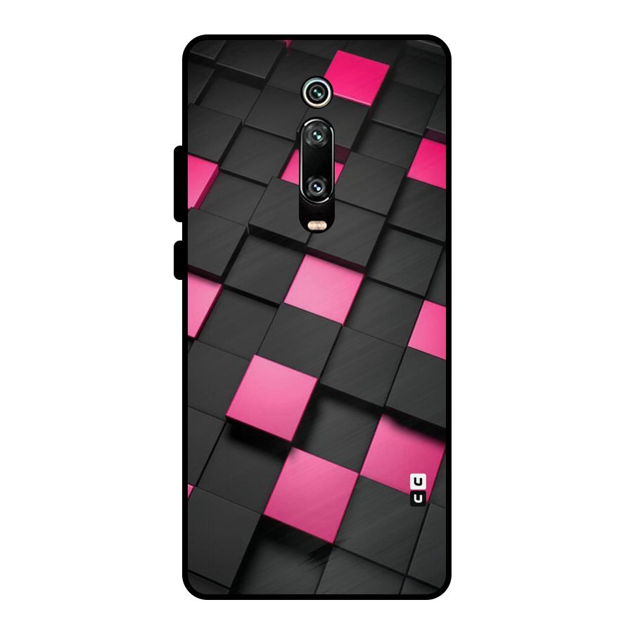 Blocks Diagonal Metal Back Case for Redmi K20 Pro