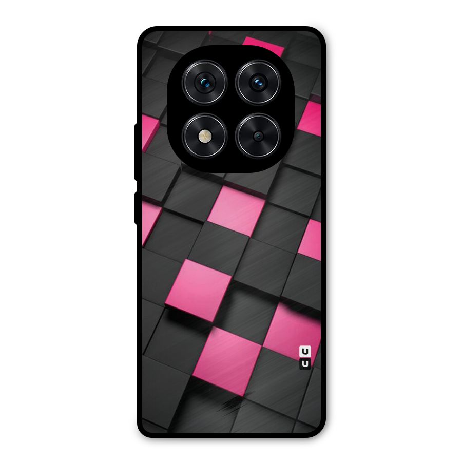 Blocks Diagonal Metal Back Case for Redmi Note 14 Pro 5G
