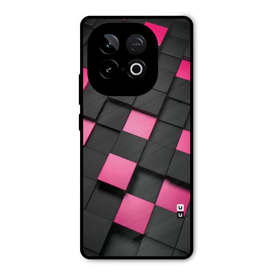 Blocks Diagonal Metal Back Case for iQOO Neo 10