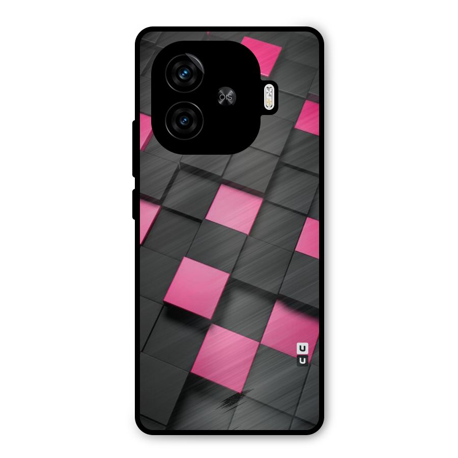 Blocks Diagonal Metal Back Case for iQOO Neo 10R