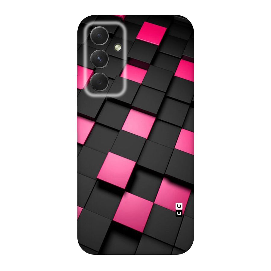 Blocks Diagonal Original Polycarbonate Back Case for Galaxy A54