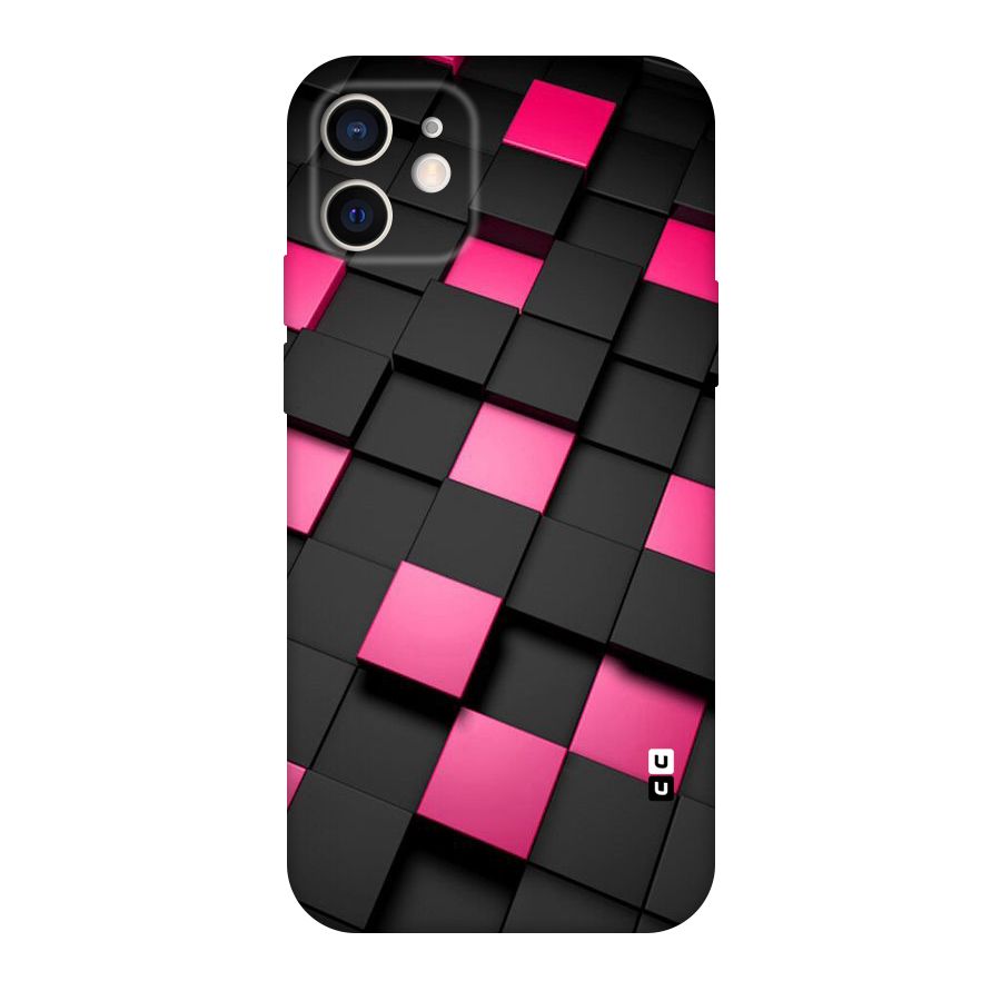 Blocks Diagonal Original Polycarbonate Back Case for iPhone 12