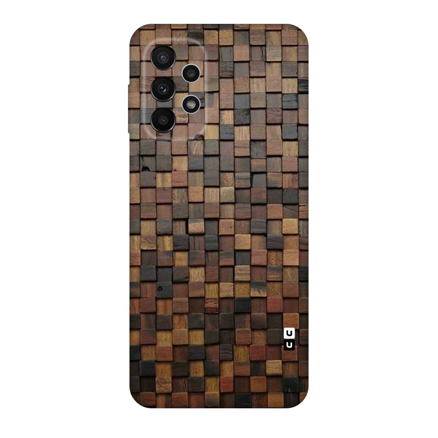 Blocks Of Wood Original Polycarbonate Back Case for Galaxy A23