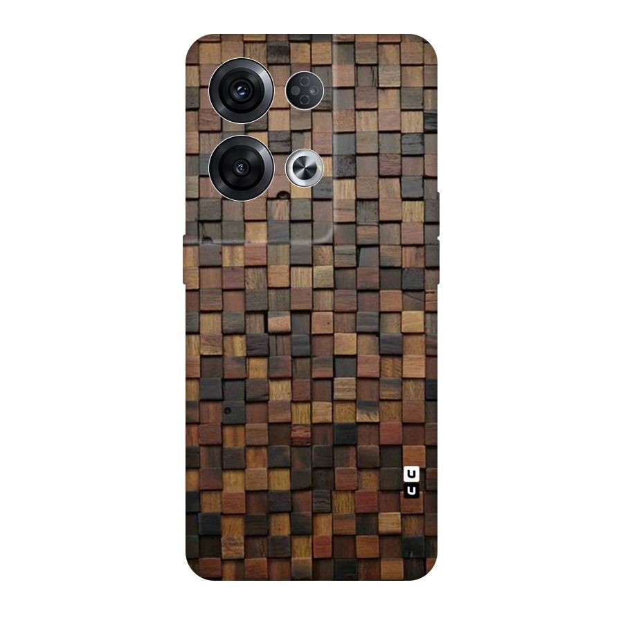 Blocks Of Wood Original Polycarbonate Back Case for Oppo Reno8 Pro 5G