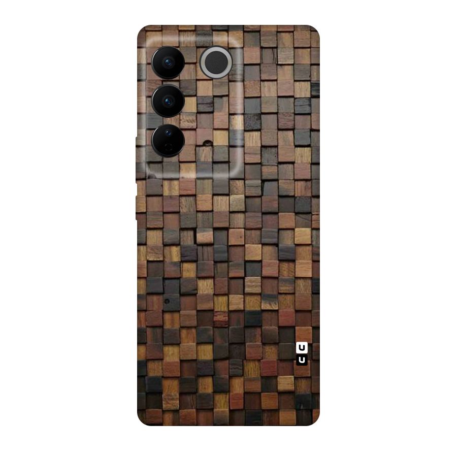Blocks Of Wood Original Polycarbonate Back Case for Vivo V27
