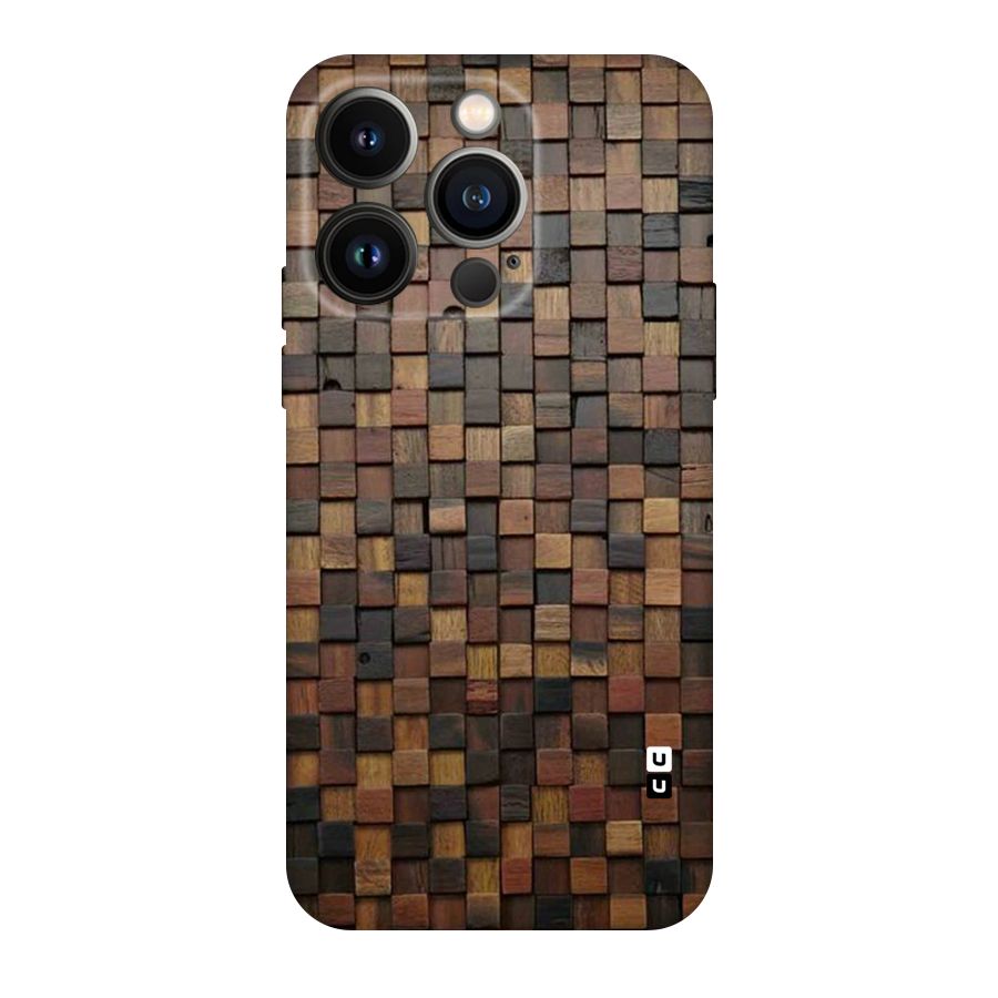 Blocks Of Wood Original Polycarbonate Back Case for iPhone 14 Pro