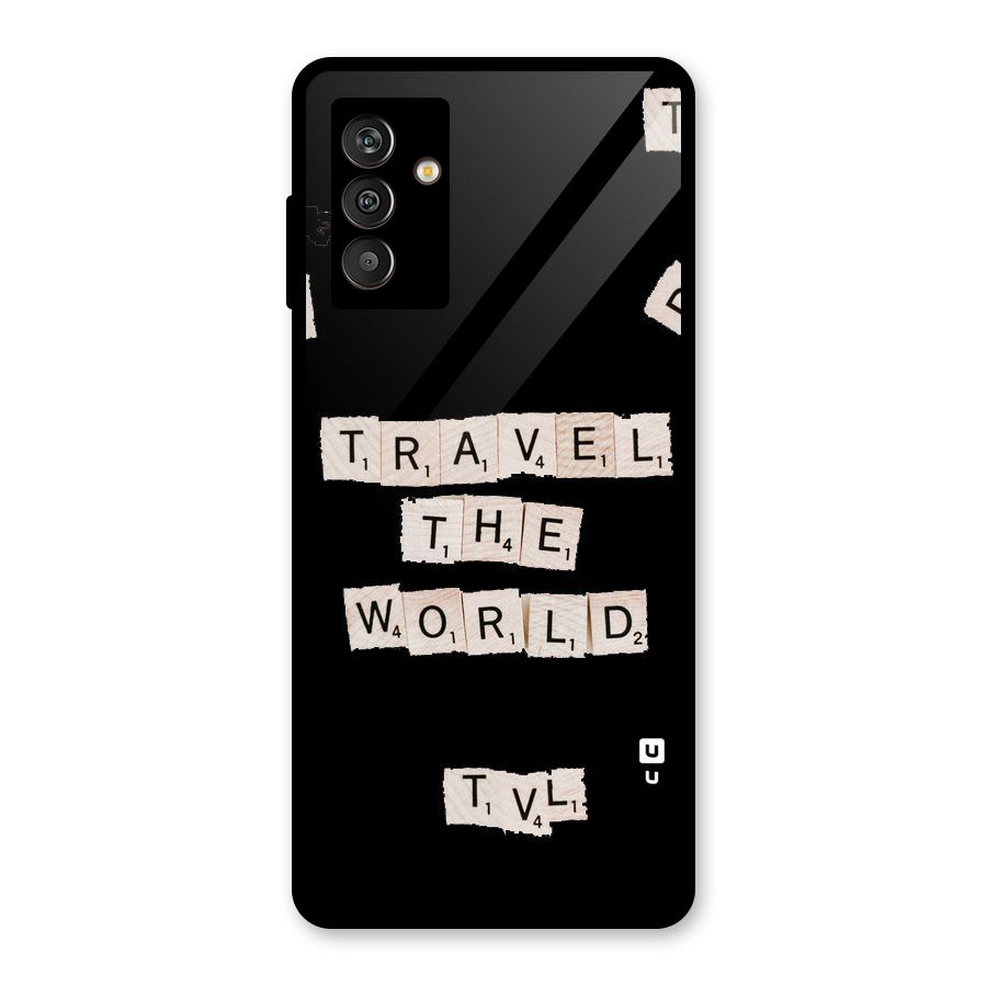 Blocks Travel Glass Back Case for Galaxy M13