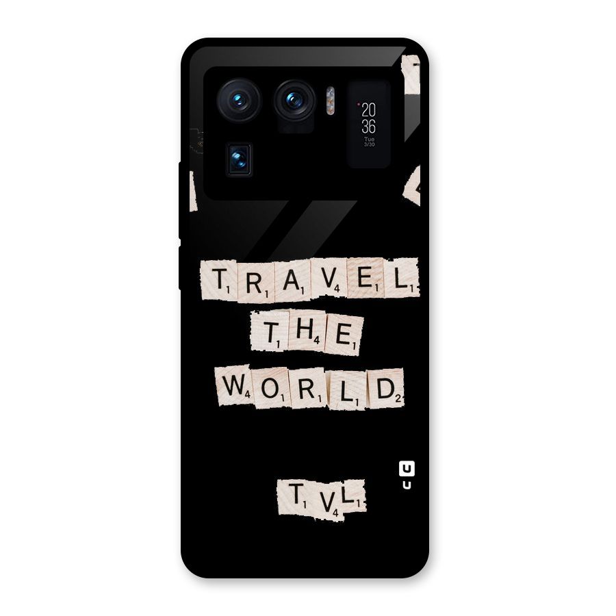 Blocks Travel Glass Back Case for Mi 11 Ultra