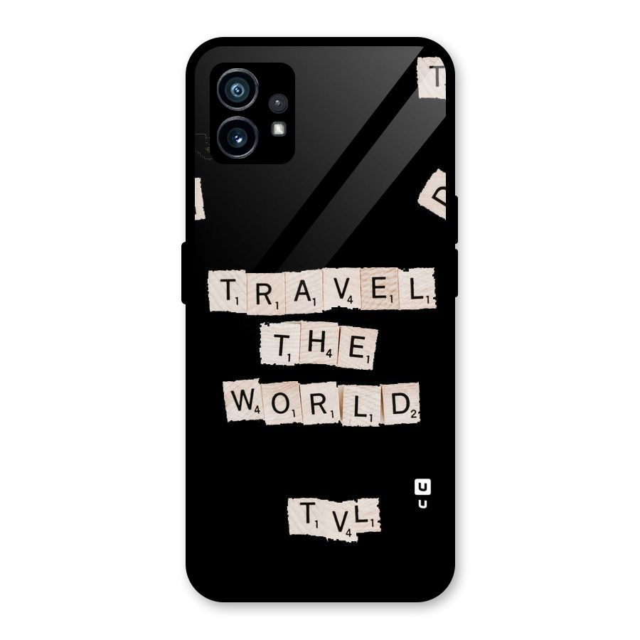 Blocks Travel Glass Back Case for Nothing Phone 1
