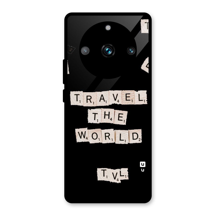 Blocks Travel Glass Back Case for Realme Narzo 60 Pro