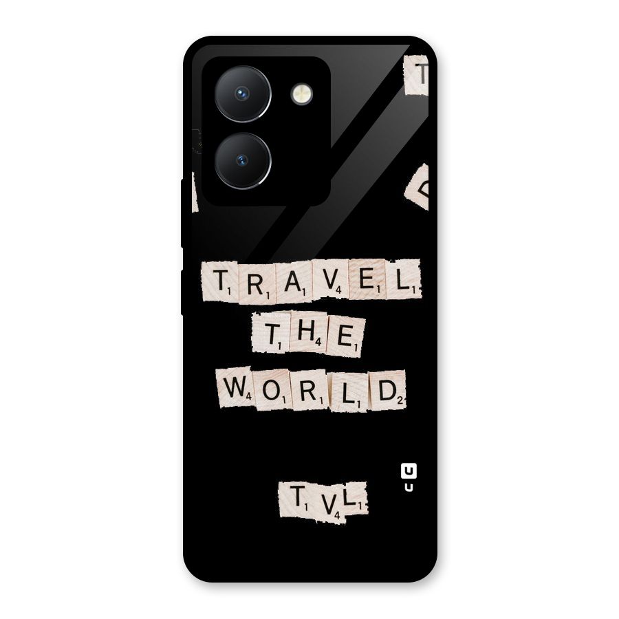 Blocks Travel Glass Back Case for Vivo Y36