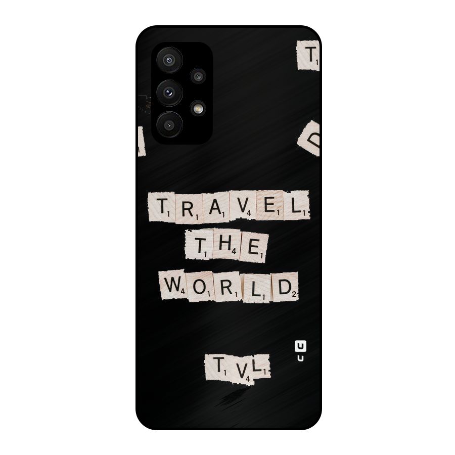 Blocks Travel Metal Back Case for Galaxy A23