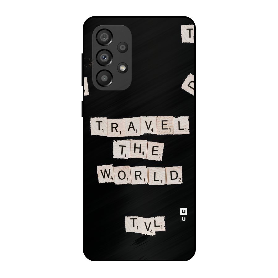 Blocks Travel Metal Back Case for Galaxy A33 5G