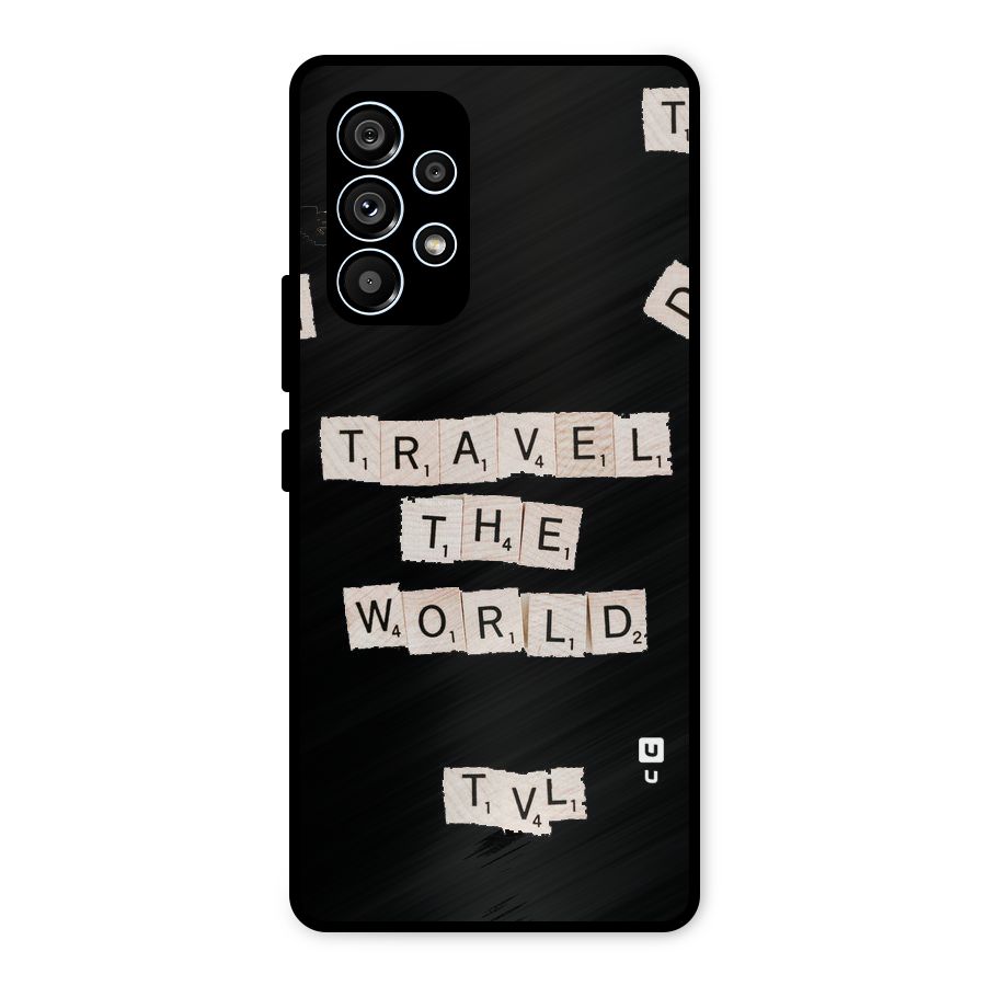 Blocks Travel Metal Back Case for Galaxy A53 5G