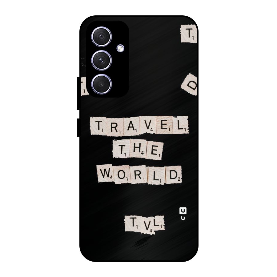 Blocks Travel Metal Back Case for Galaxy A54