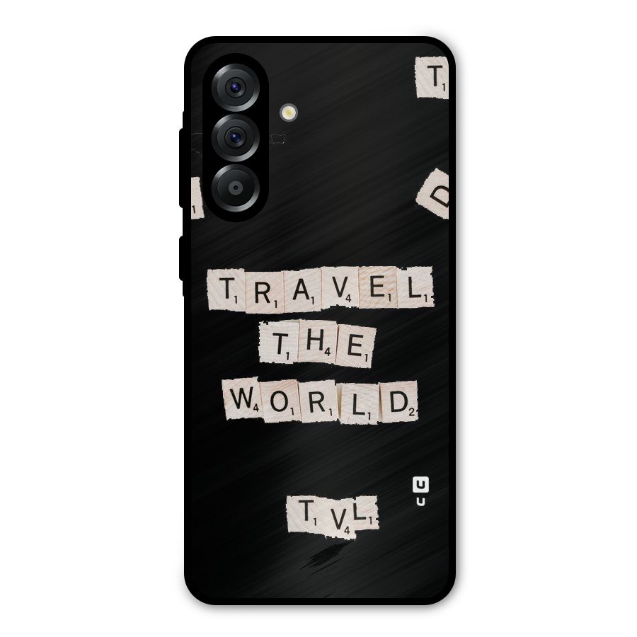 Blocks Travel Metal Back Case for Galaxy A56