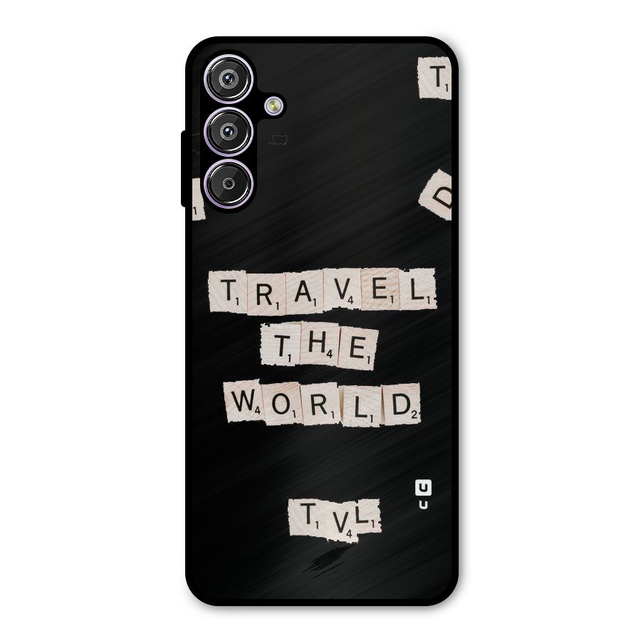 Blocks Travel Metal Back Case for Galaxy F15