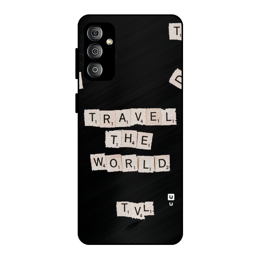 Blocks Travel Metal Back Case for Galaxy F23