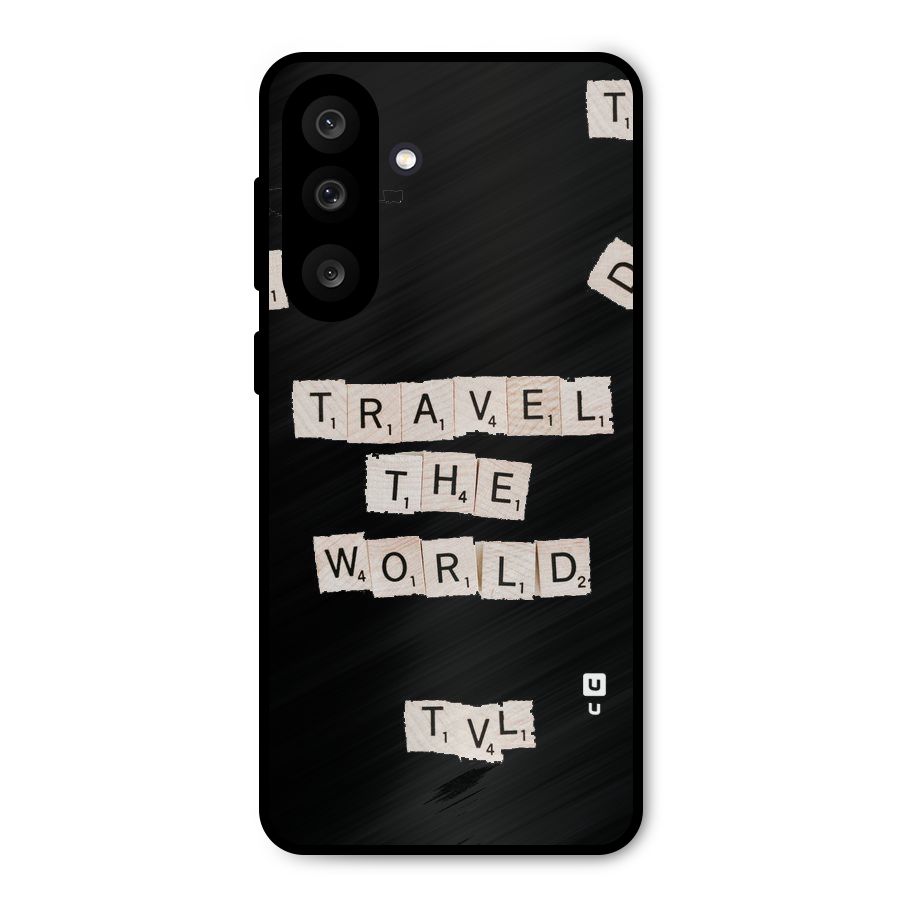 Blocks Travel Metal Back Case for Galaxy F56