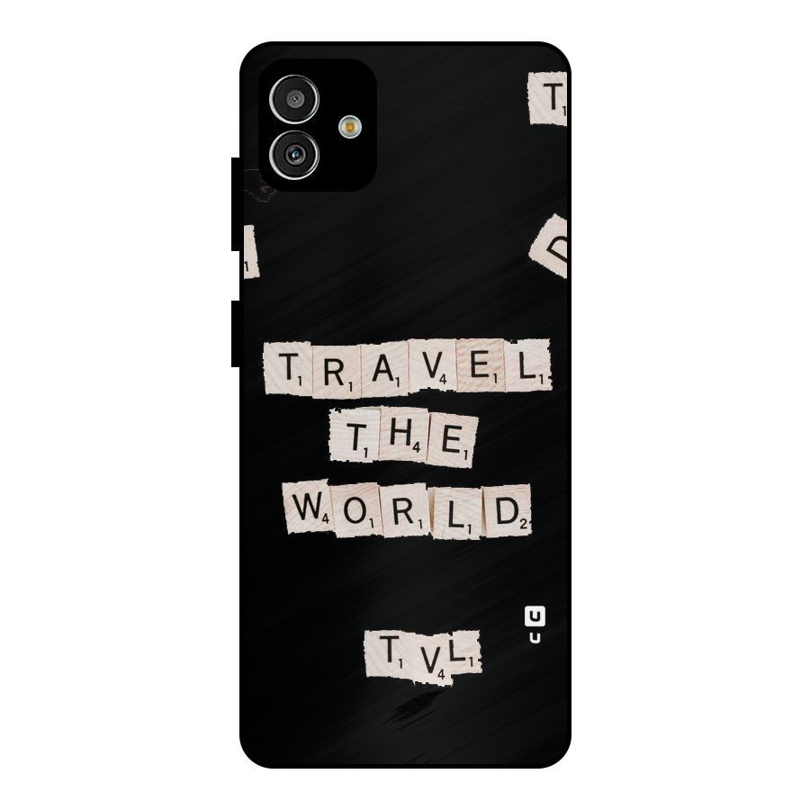 Blocks Travel Metal Back Case for Galaxy M13 5G