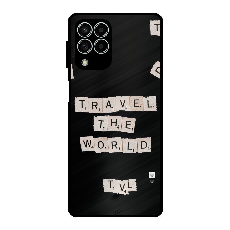 Blocks Travel Metal Back Case for Galaxy M33