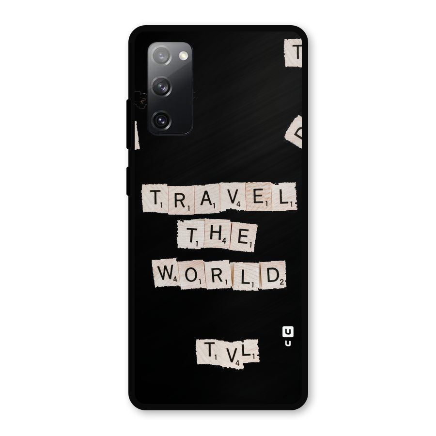 Blocks Travel Metal Back Case for Galaxy S20 FE