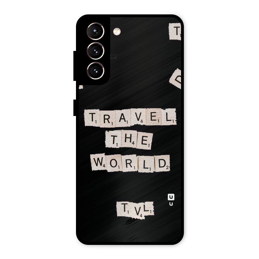 Blocks Travel Metal Back Case for Galaxy S21 5G