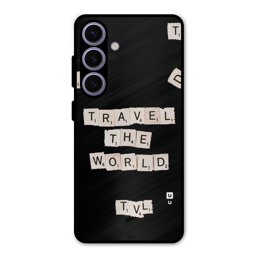 Blocks Travel Metal Back Case for Galaxy S24