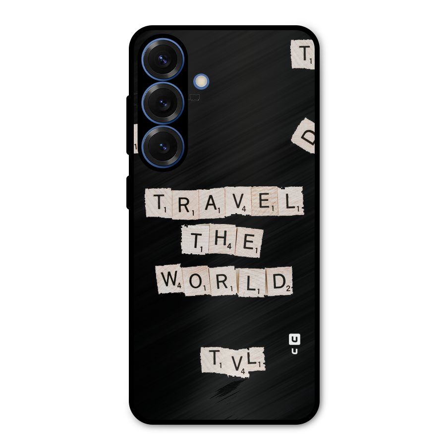 Blocks Travel Metal Back Case for Galaxy S25