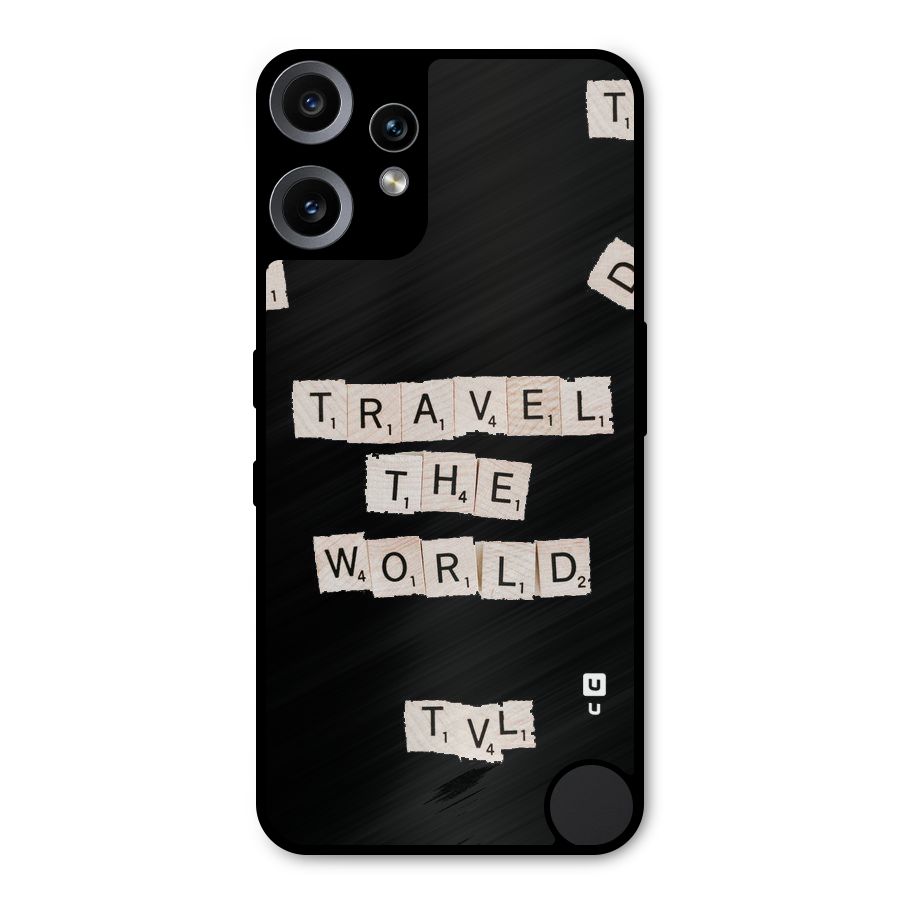 Blocks Travel Metal Back Case for Nothing CMF Phone 2 Pro