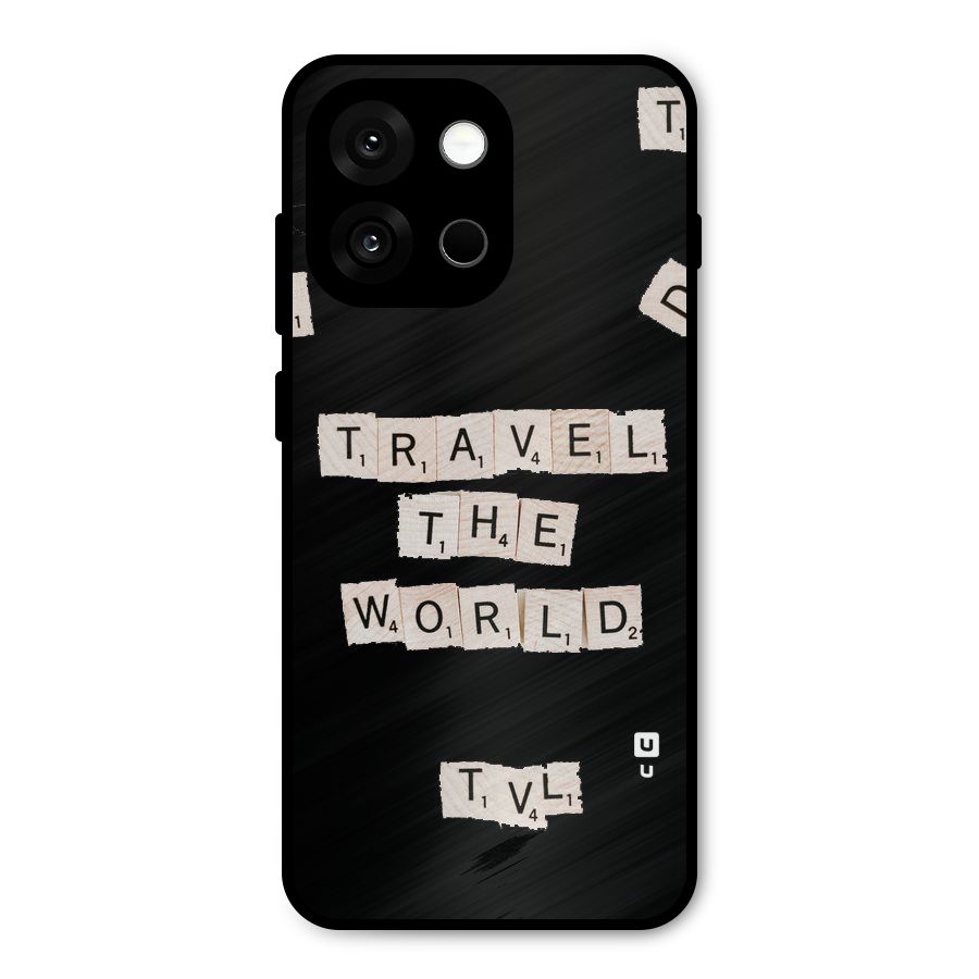 Blocks Travel Metal Back Case for OnePlus 13s
