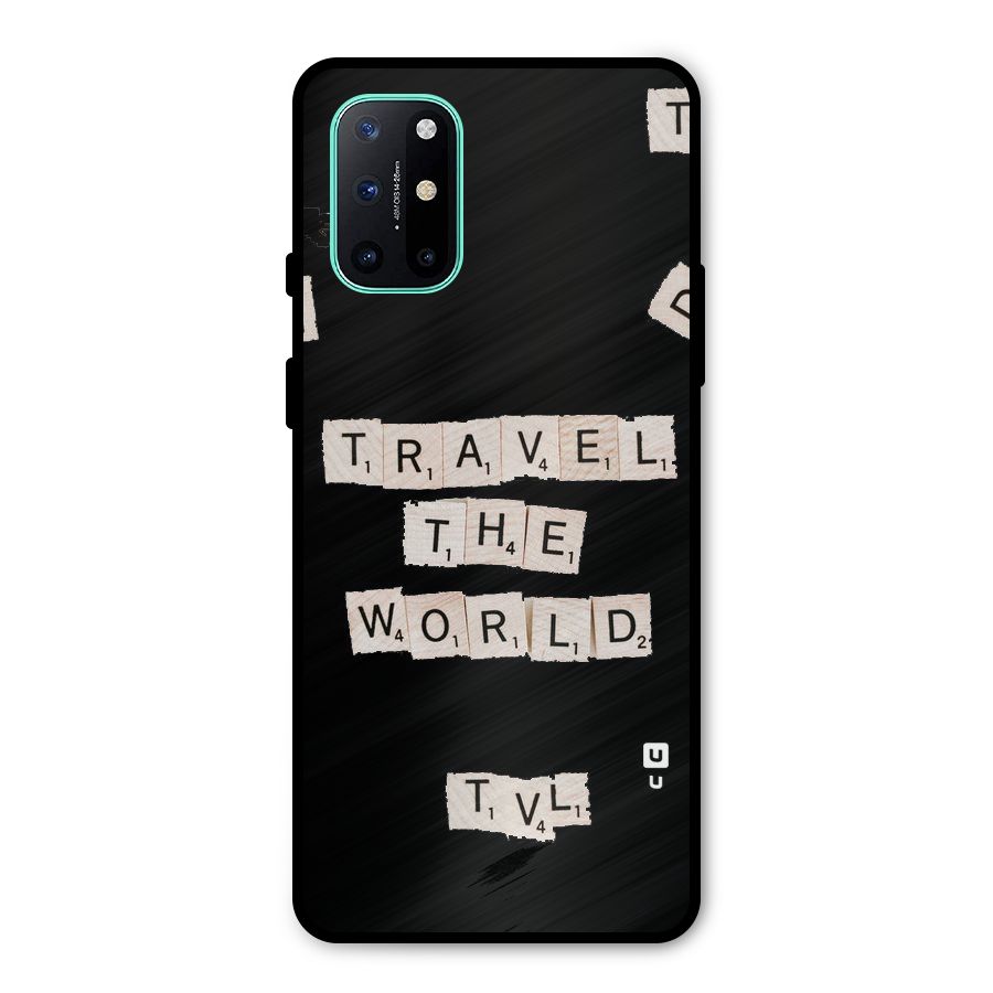 Blocks Travel Metal Back Case for OnePlus 8T
