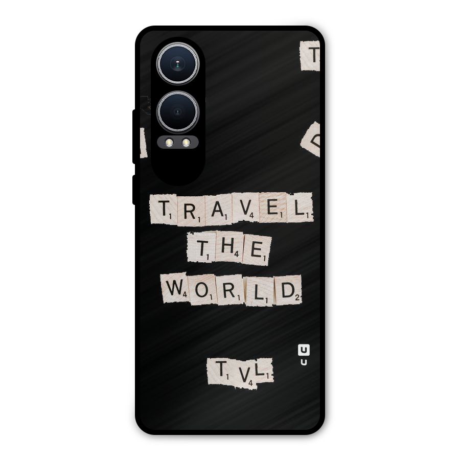 Blocks Travel Metal Back Case for OnePlus Nord CE4 Lite