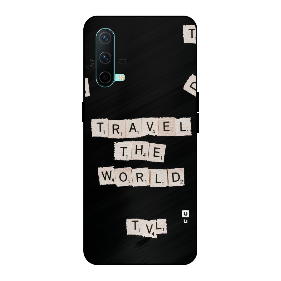 Blocks Travel Metal Back Case for OnePlus Nord CE 5G