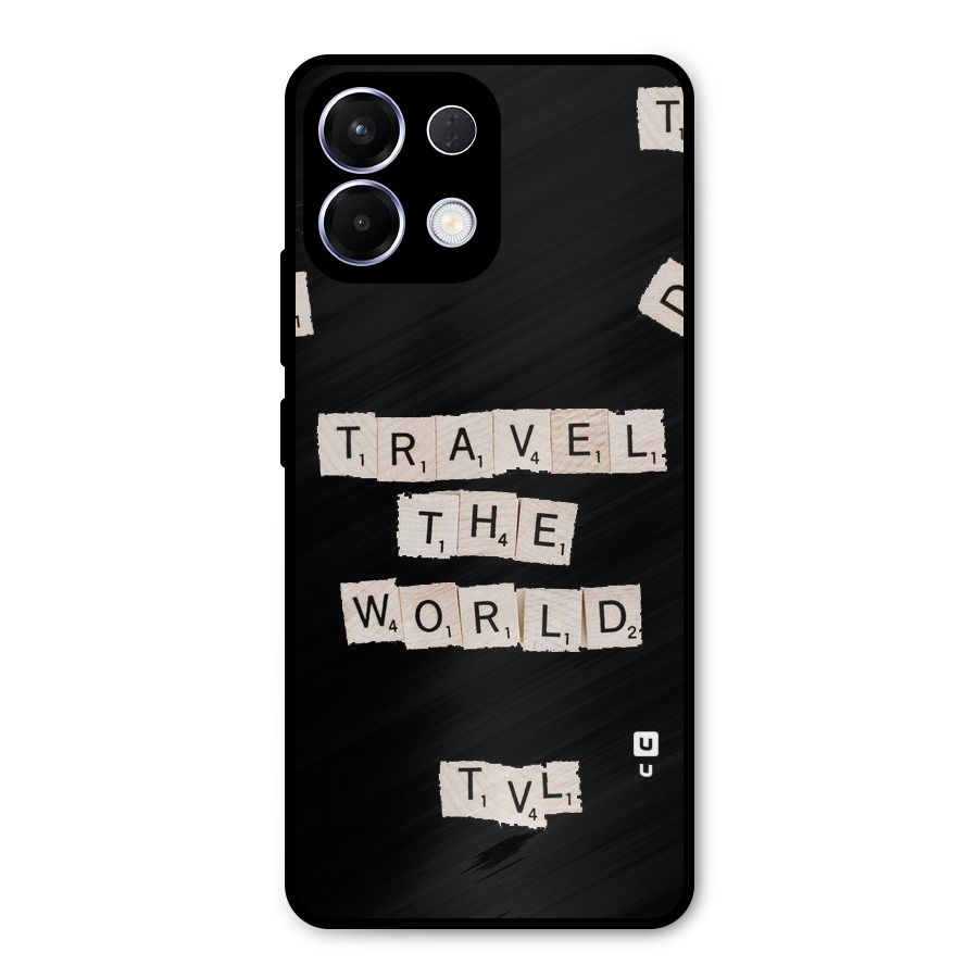 Blocks Travel Metal Back Case for Oppo K13
