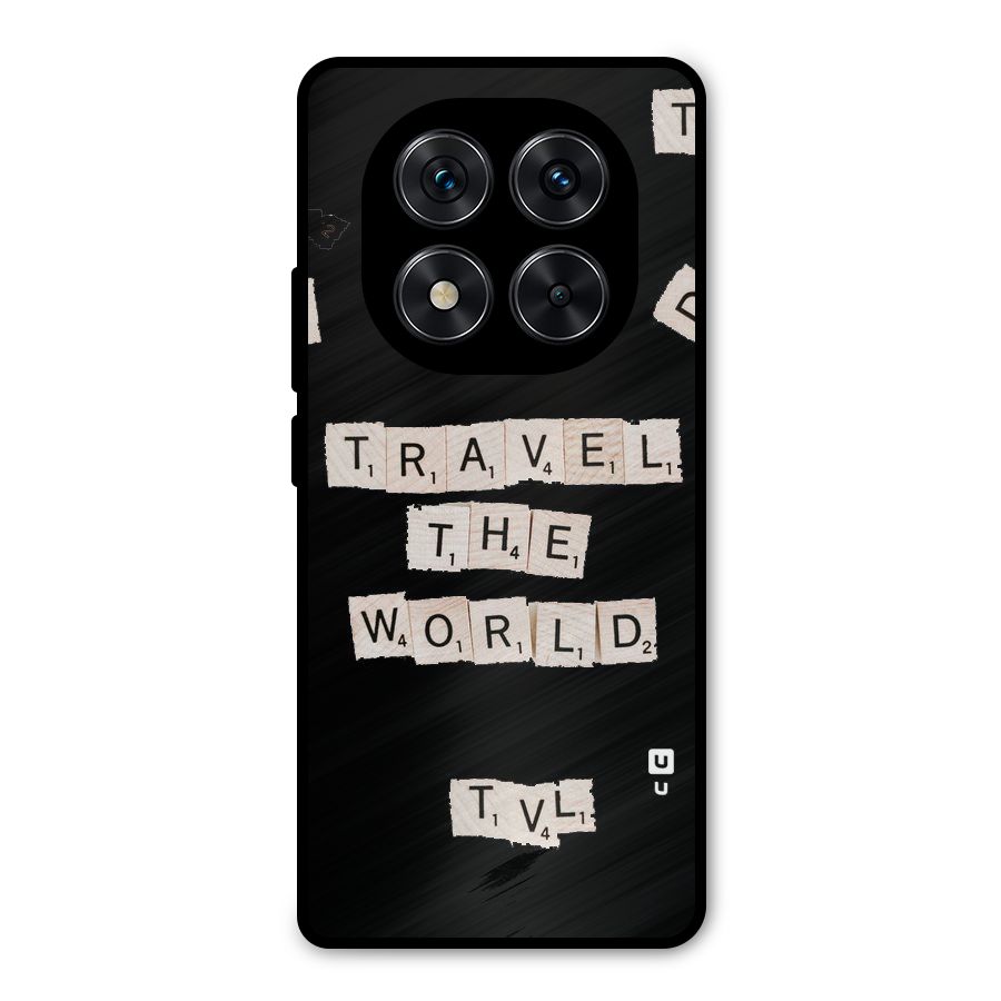Blocks Travel Metal Back Case for Poco X7