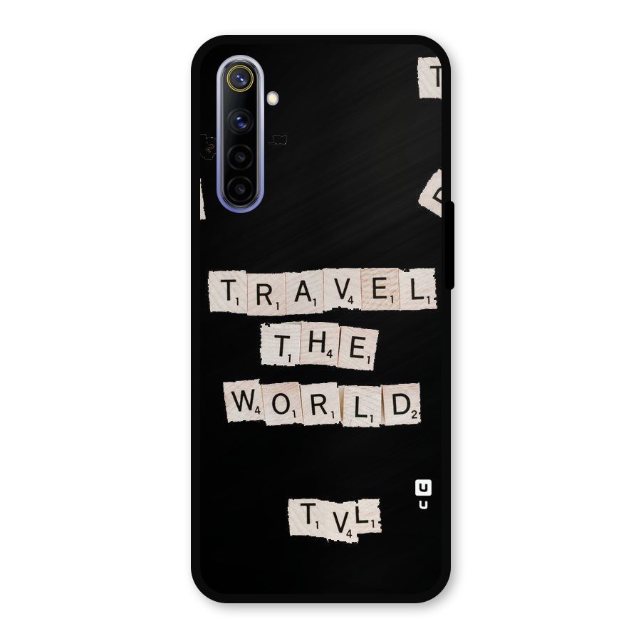 Blocks Travel Metal Back Case for Realme 6i